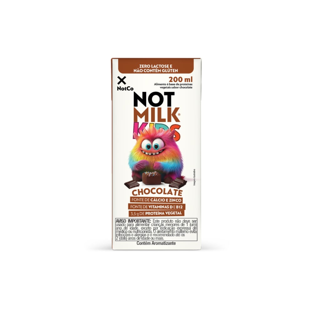 Bebida Not Milkinho Soja Chocolate 200ml